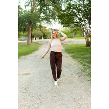 Load image into Gallery viewer, PreOrder | The Brinley - Brown Fleece Joggers
