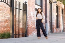Load image into Gallery viewer, Ready to Ship | The Serena  - Black Luxe Loungers with Pockets
