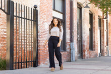 Load image into Gallery viewer, Ready to Ship | The Serena  - Black Luxe Loungers with Pockets
