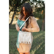 Load image into Gallery viewer, Boho fringe crossbody bag boutique fashion accessory
