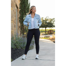 Load image into Gallery viewer, “Buttery soft black leggings for women with high waistband
