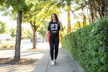 Load image into Gallery viewer, Ready to Ship | The Roxie - Red Panel Full Length Leggings
