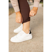 Load image into Gallery viewer, Ready to Ship| The Belle - Brown FLEECE Full Length Leggings with Pockets 2 Pack
