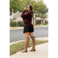 Load image into Gallery viewer, Julia Rose The Brielle black skort, Women wearing black skort with built-in shorts

