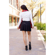 Load image into Gallery viewer, Julia Rose The Brielle black skort, Women wearing black skort with built-in shorts
