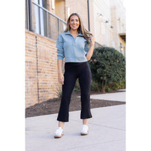 Load image into Gallery viewer, Kick Flare Leggings with buttery soft stretch fabric
