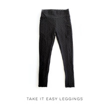 Load image into Gallery viewer, Take It Easy Tik-Tok Pocket Leggings in Black
