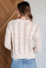 Load image into Gallery viewer, A Note of Thanks Cable Knit Sweater
