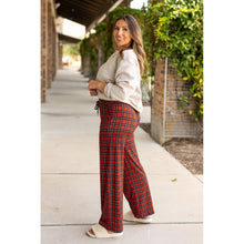Load image into Gallery viewer, Julia Rose Noelle Plaid Pajama Pants with pockets and drawstring waist
Buttery soft plaid pajama pants for women by Julia Rose”
