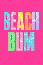 Load image into Gallery viewer, Ready to Ship | Beach Bum Blanket - Hot Pink
