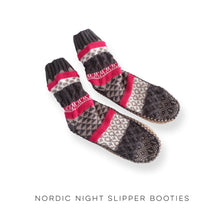 Load image into Gallery viewer, Nordic Night Slipper Booties
