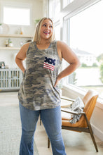 Load image into Gallery viewer, Camouflage Flag Pocket Tank

