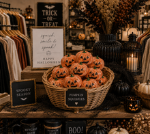Load image into Gallery viewer, Ready to Ship  | Squish, Smile &amp; Spook - Pumpkin Squishy
