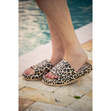 Load image into Gallery viewer, Ready to Ship | Brown Leopard 2.0  Insanely Comfy -Beach or Casual Slides*
