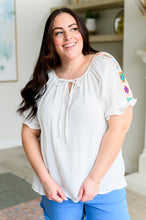 Load image into Gallery viewer, Don't You, Forget About Me Crinkle Knit Blouse
