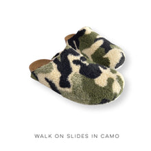 Load image into Gallery viewer, Walk On Slides in Camo
