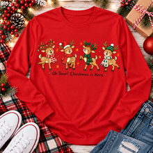 Load image into Gallery viewer, Oh Deer Christmas is Here Graphic Apparel

