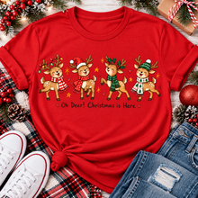 Load image into Gallery viewer, Oh Deer Christmas is Here Graphic Apparel
