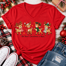 Load image into Gallery viewer, Oh Deer Christmas is Here Graphic Apparel
