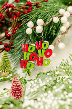 Load image into Gallery viewer, Ho,Ho, Ho Dangle Earrings
