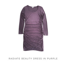 Load image into Gallery viewer, Radiate Beauty Dress in Purple
