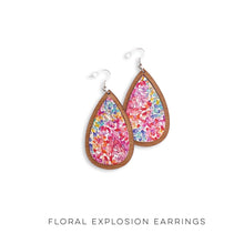 Load image into Gallery viewer, Floral Explosion Earrings
