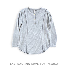 Load image into Gallery viewer, Everlasting Love Top in Gray
