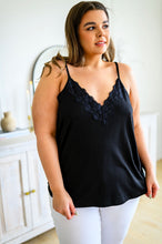 Load image into Gallery viewer, PREORDER: Lace Trim Top in Seven Colors
