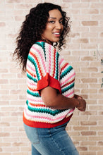 Load image into Gallery viewer, It&#39;s a Go Striped Knit Top
