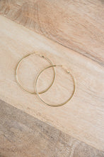 Load image into Gallery viewer, Go Through Hoops Earrings in Gold
