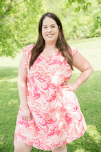 Load image into Gallery viewer, Coral Splash Dress
