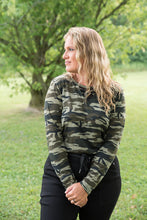 Load image into Gallery viewer, Classy in Camo Lace Top
