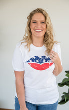 Load image into Gallery viewer, American Lips Graphic Tee
