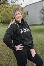 Load image into Gallery viewer, Boy Mama Graphic Hoodie in Black
