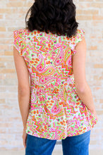 Load image into Gallery viewer, Lucy Eyelets Top in Ivory Multi
