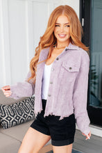Load image into Gallery viewer, Main Stage Corduroy Jacket in Lavender
