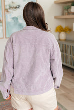 Load image into Gallery viewer, Main Stage Corduroy Jacket in Lavender
