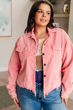 Load image into Gallery viewer, Main Stage Corduroy Jacket in Neon Pink

