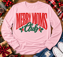Load image into Gallery viewer, Merry Moms Club Graphic Apparel
