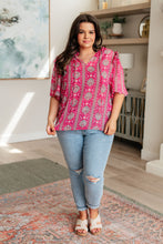 Load image into Gallery viewer, Moments Like This V-Neck Bell Sleeve Blouse
