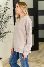 Load image into Gallery viewer, Safe and Secure Mineral Wash Pullover in Ash Mocha
