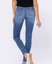 Load image into Gallery viewer, Enchanting Embroidered Judy Blue Skinny Jeans
