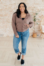 Load image into Gallery viewer, Sun or Shade Zip Up Jacket in Smokey Brown
