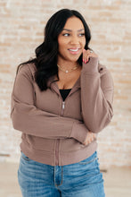 Load image into Gallery viewer, Sun or Shade Zip Up Jacket in Smokey Brown
