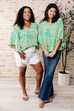 Load image into Gallery viewer, The Future's Open Wide V-Neck Batwing Top
