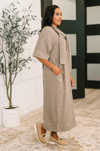 Load image into Gallery viewer, Travel Envy Ribbed Knit Dress in Light Coco
