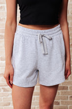 Load image into Gallery viewer, We're Only Getting Better Drawstring Shorts in Grey
