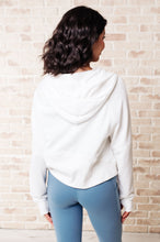 Load image into Gallery viewer, Working Up A Sweat Hooded Pullover in Off White

