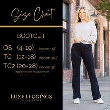 Load image into Gallery viewer, *Ready to Ship | The Jennifer 30" Plaid Bootcut Leggings
