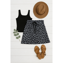 Load image into Gallery viewer, Ready to Ship | The Stella -  Snow Leopard Jogger Skirt
